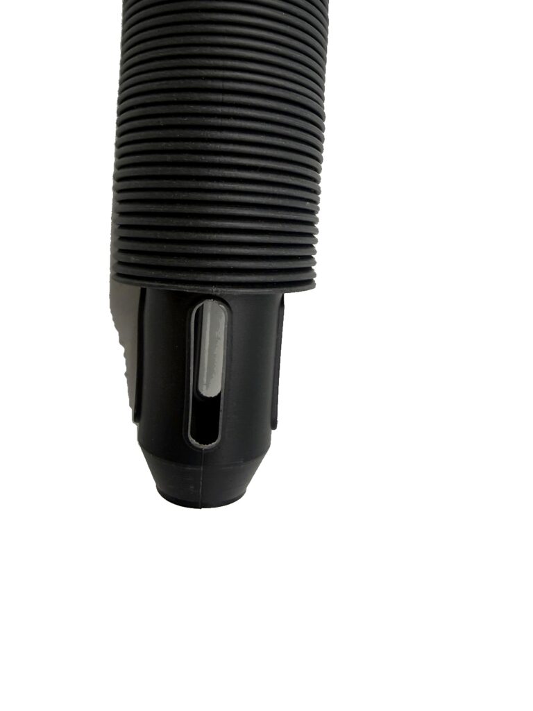Corrugated warm air hose for boot dryer
