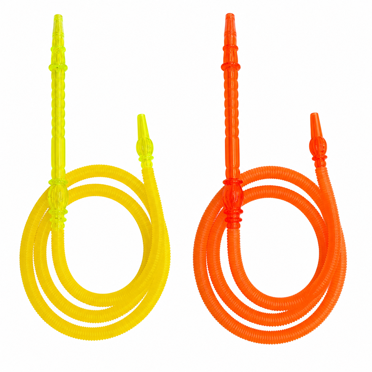 Color comparison of disposable hookah hose options