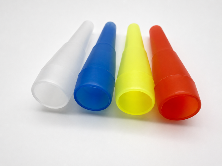 Front wide-opening lineup of disposable hookah mouth tips