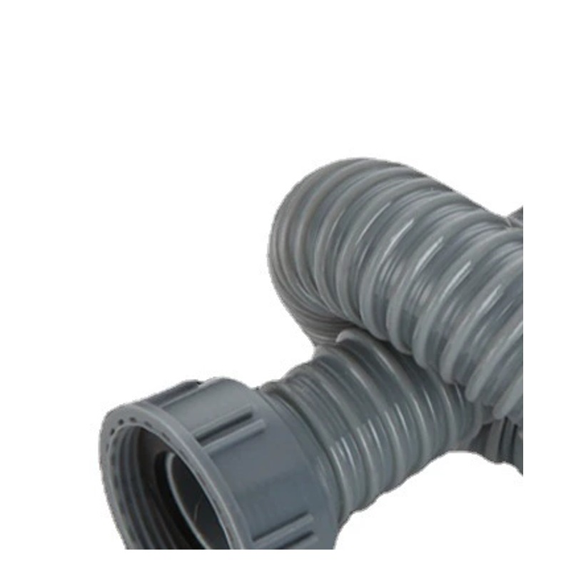 Connector detail of flexible kitchen sink drain hose