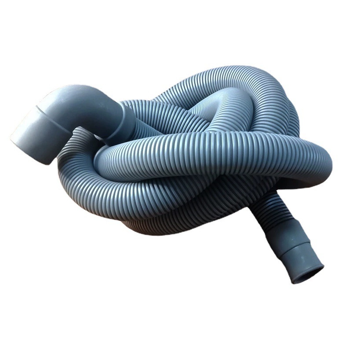 PP corrugated washing machine and dishwasher drain hose overall view