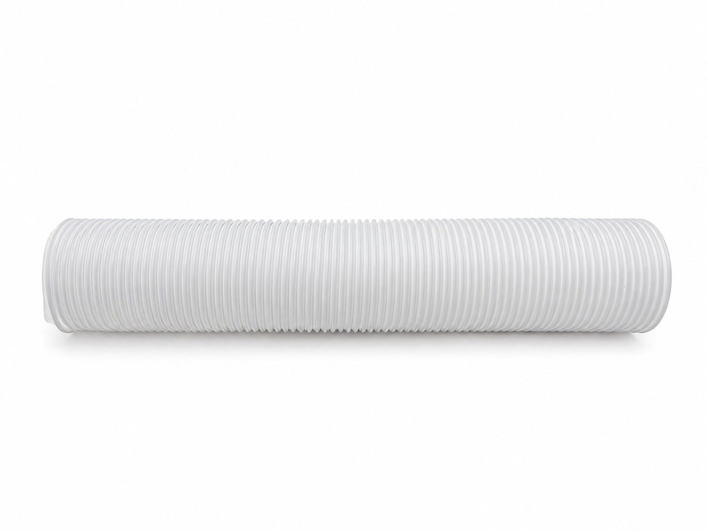 White appliance hot air hose for wall-mounted hotel hair dryer