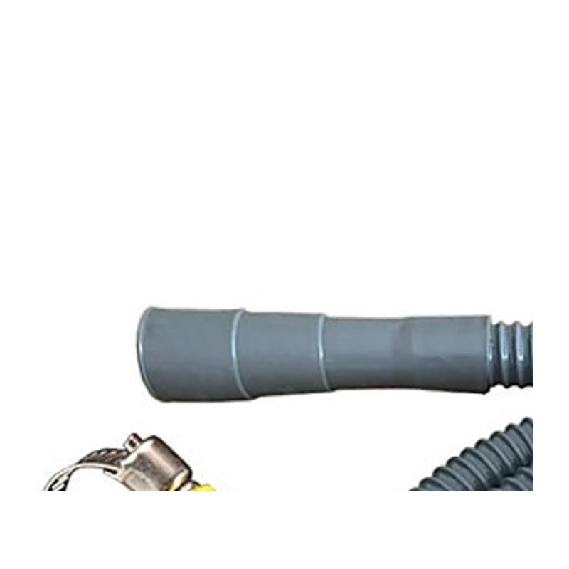 Connector detail of PVC washing machine drain extension hose