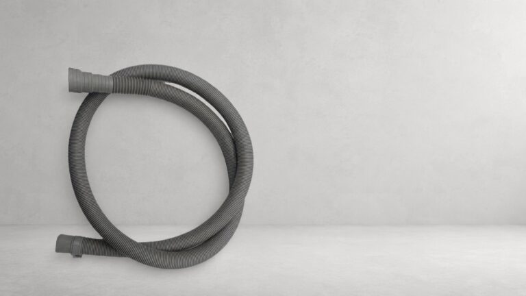 Semi-automatic washing machine drain hose product banner