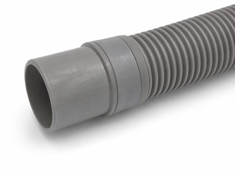 Outlet end detail of semi-automatic washing machine drain hose