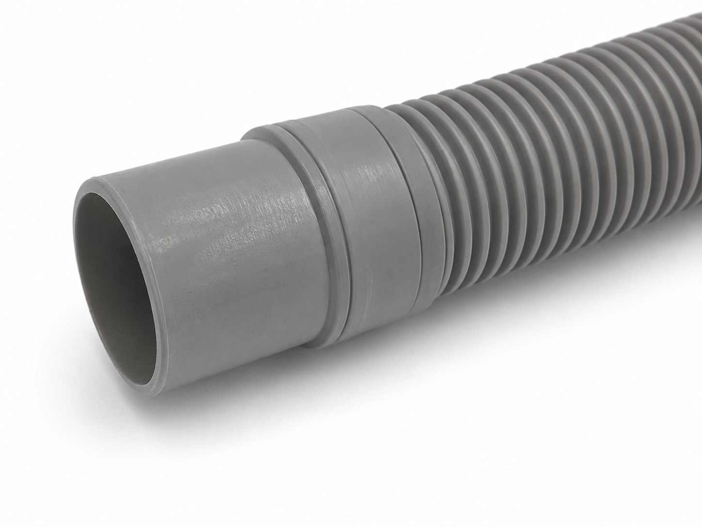 Semi-automatic washing machine drain hose outlet end detail