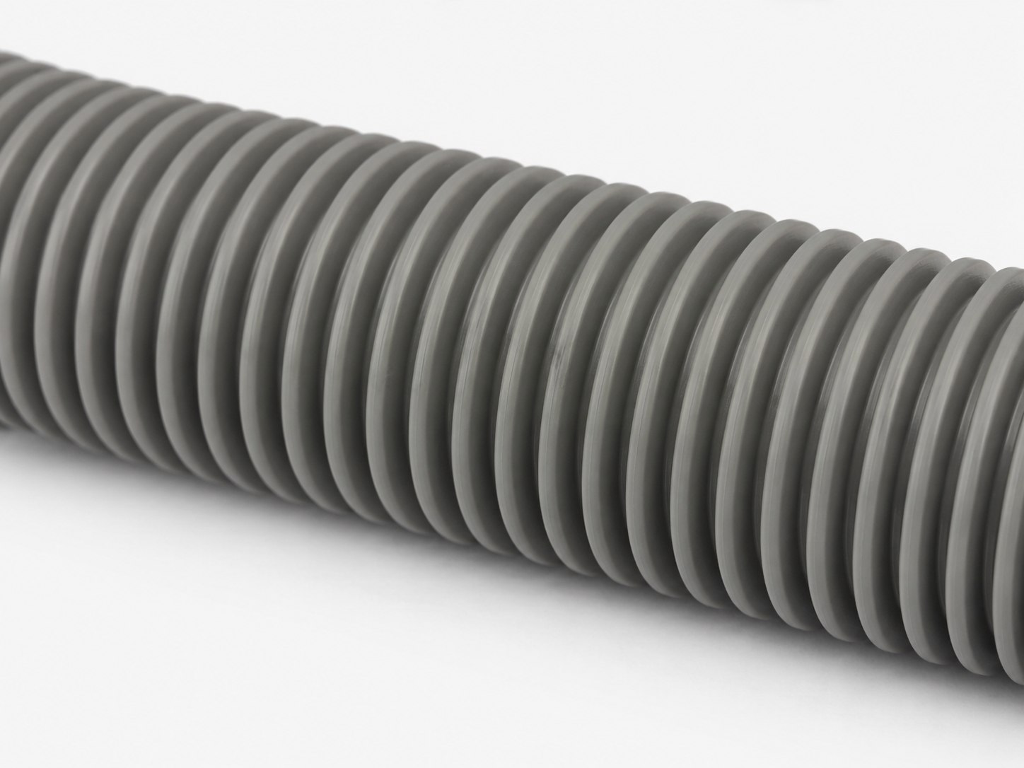 Corrugated surface detail of semi-automatic washing machine drain hose