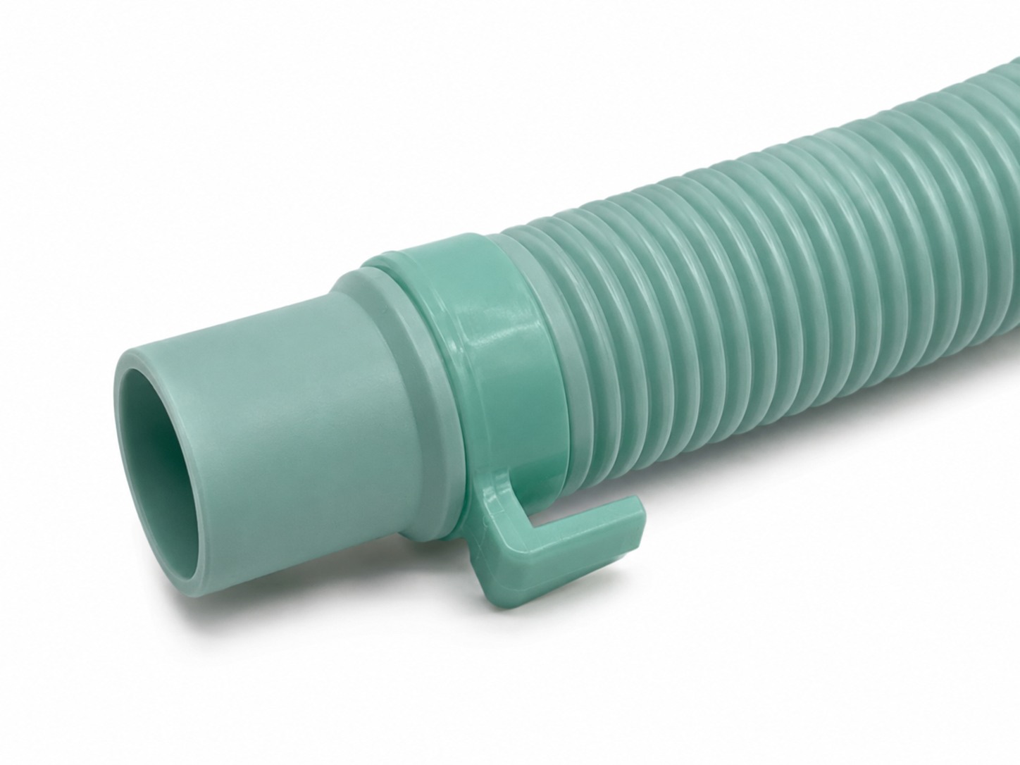Drain hose outlet end detail