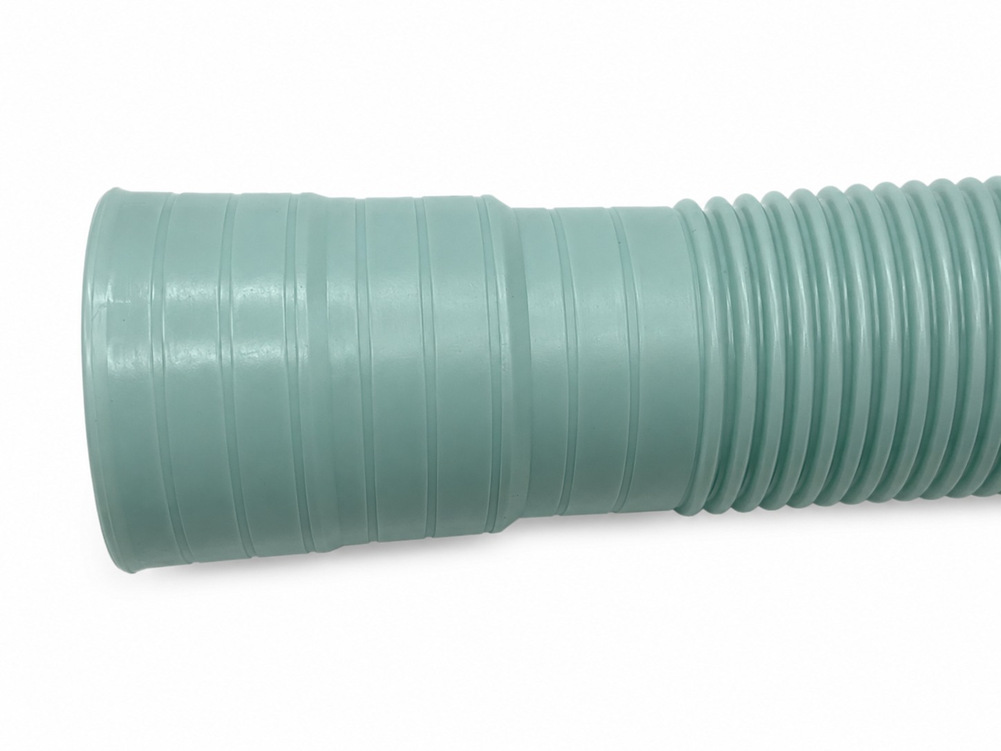 Ribbed surface structure of washing machine drain hose